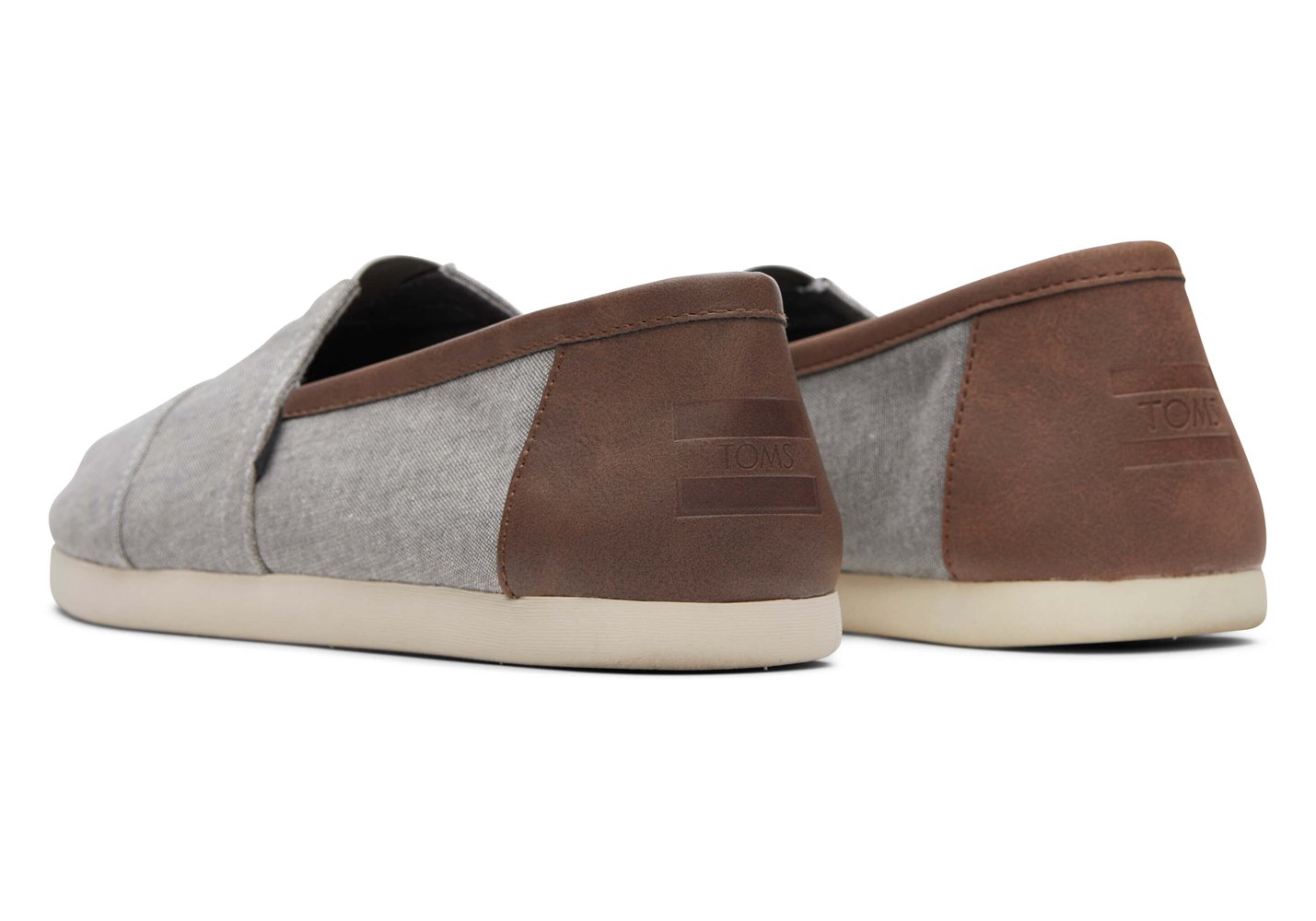 Toms Alpargata Synthetic Trim Espadrille Grey - Mens - 52831-MGXK